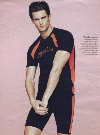 An Athletic Garrett Neff Graces El País Semanal