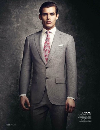 Jacey Elthalion, Tom Barker & Others Sport Formal Styles for GQ UK Jacey Elthalion, Tom Barker & Others Sport Formal Styles for GQ UK