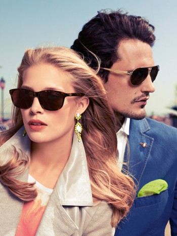 Sam Webb Fronts Selection by S. Oliver Spring/Summer 2013 Eyewear Campaign