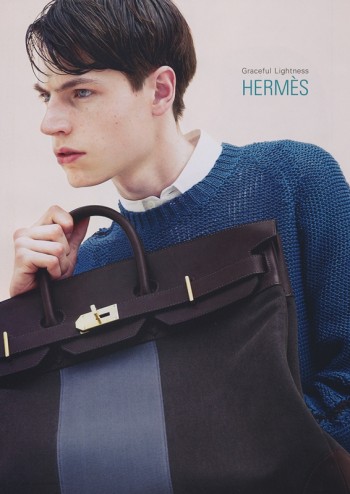 Jonas Kloch Models Hermes in Japan’s Pen Magazine April 2013 Jonas Kloch Models Hermes in Japan’s Pen Magazine April 2013
