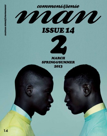 Julia Noni Shoots David Agbodji & Dominique Hollington for Commons & Sense Man Cover Story
