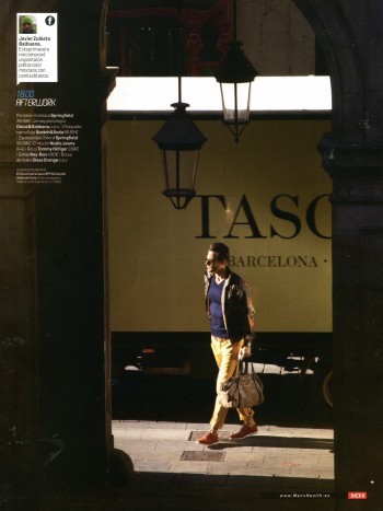 Christian Santamaria Dresses for a Busy Day for Men’s Health Spain Christian Santamaria Dresses for a Busy Day for Men’s Health Spain