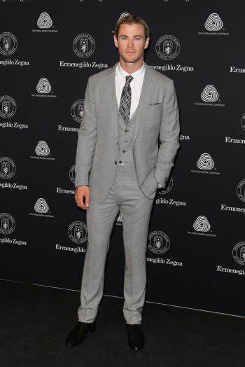 Chris Hemsworth Helps Ermenegildo Zegna & Woolmark Company Celebrate Australian Wool Growers