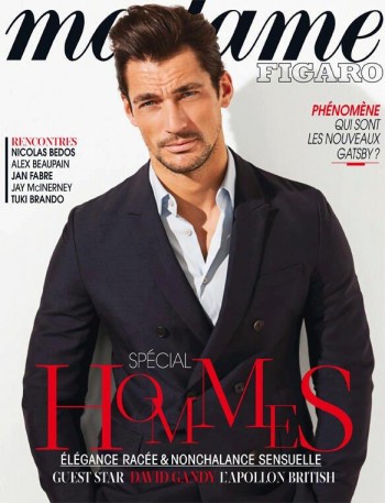 David Gandy Strikes a Pose in Prada for Madame Figaro’s Cover
