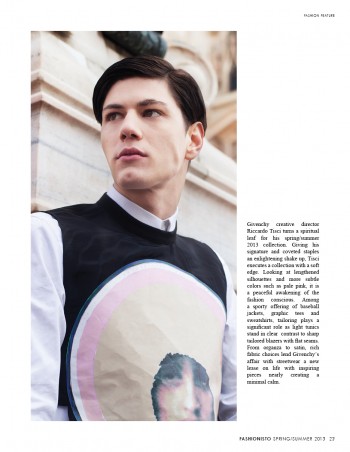Simone Nobili by Jay Schoen in Givenchy Spring/Summer 2013 for Fashionisto #7 Simone Nobili by Jay Schoen in Givenchy Spring/Summer 2013 for Fashionisto #7