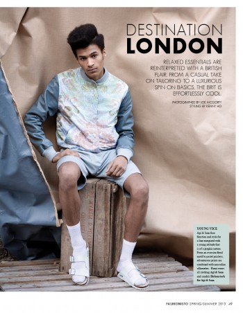 Destination London | Kumi Keazor, Brandon Hill & Michael Roberts by Joe McGorty for Fashionisto #7 Destination London | Kumi Keazor, Brandon Hill & Michael Roberts by Joe McGorty for Fashionisto #7