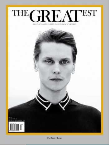 Tomek Szczukiecki Covers The Greatest #3 in Dior Homme Tomek Szczukiecki Covers The Greatest #3 in Dior Homme