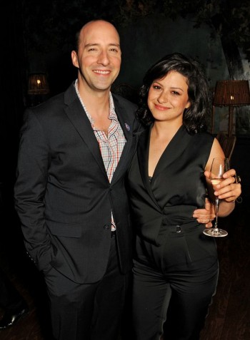 Tony Hale Wears Perry Ellis for the UK Premiere of Arrested Development Tony Hale Wears Perry Ellis for the UK Premiere of Arrested Development
