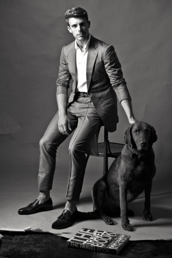 Joao Capela in Zegna by David de Olalde Joao Capela in Zegna by David de Olalde