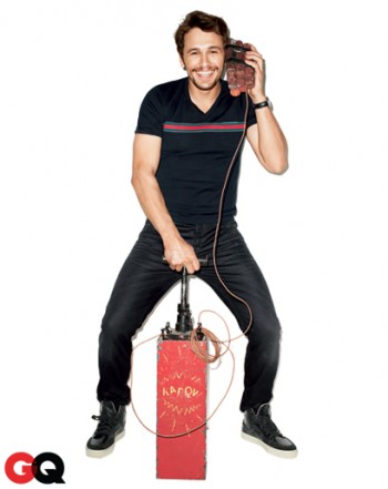 James Franco Acts Up for Terry Richardson’s Playful GQ Shoot James Franco Acts Up for Terry Richardson’s Playful GQ Shoot