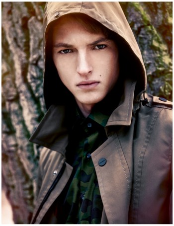 Abel Finds This Season’s Camouflage for JFK Magazine