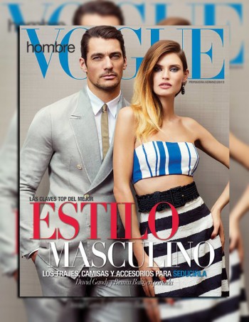 David Gandy Covers Vogue Hombre’s Spring/Summer 2013 Issue
