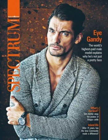 An Emporio Armani Clad David Gandy Covers Spectrum’s Latest Issue An Emporio Armani Clad David Gandy Covers Spectrum’s Latest Issue