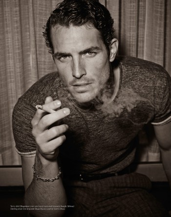 Mariano Vivanco Captures Justice Joslin for Man of the World’s Cover Story