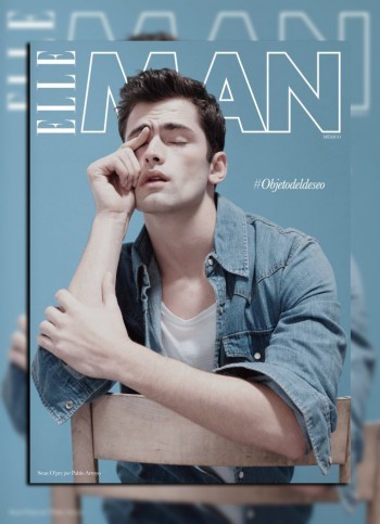 A Denim Clad Sean O’Pry Covers Elle Man Mexico’s Latest Issue