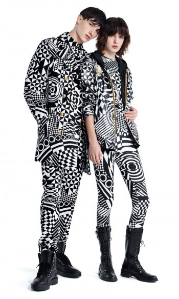Jester White for New Versus Versace Collection