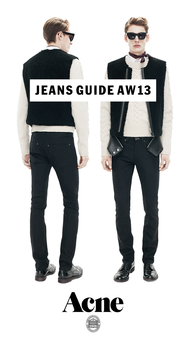 acne jeans fit