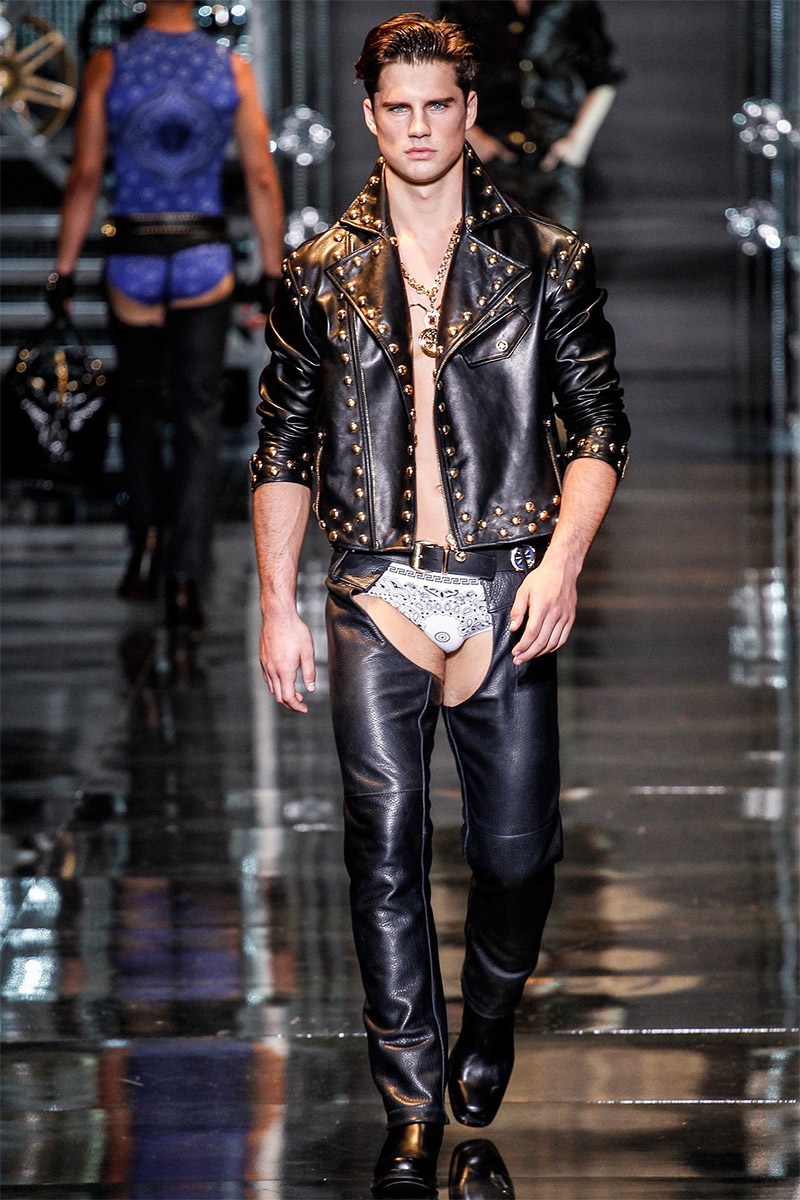 Versace S Model Adonis Sex Glamour And Menswear