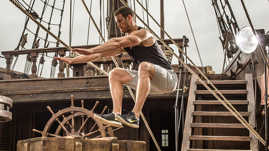 Tom Hopper Workout Shoot For Muscle Fitness