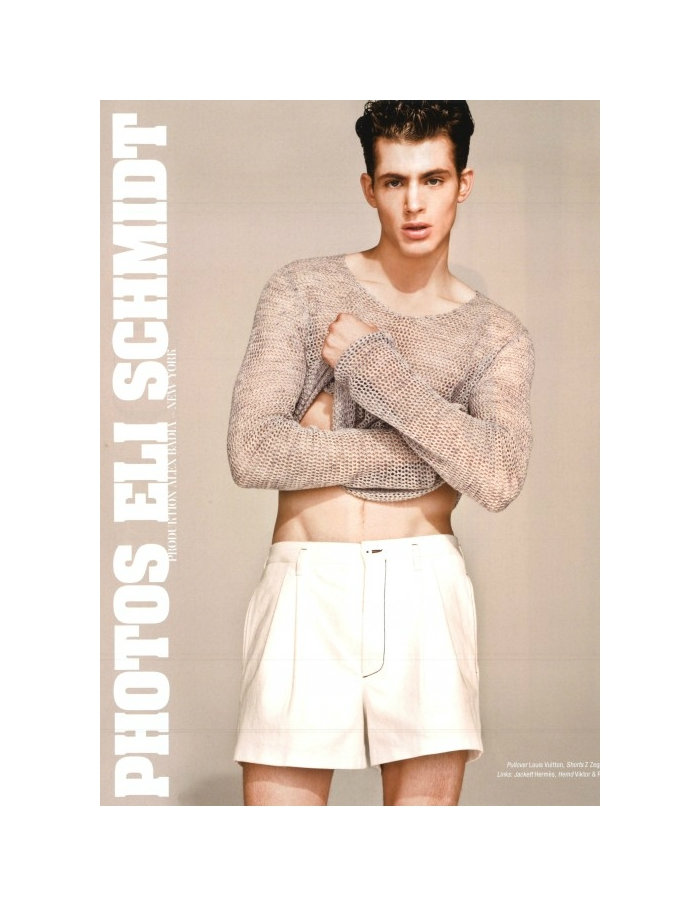 Jamie Wise by Eli Schmidt for L'Officiel Hommes Germany – The Fashionisto