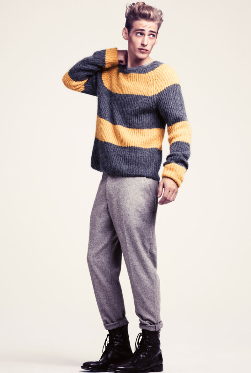 Jeremy Dufour by Andreas Sjödin for H&M Winter 2011 – The Fashionisto
