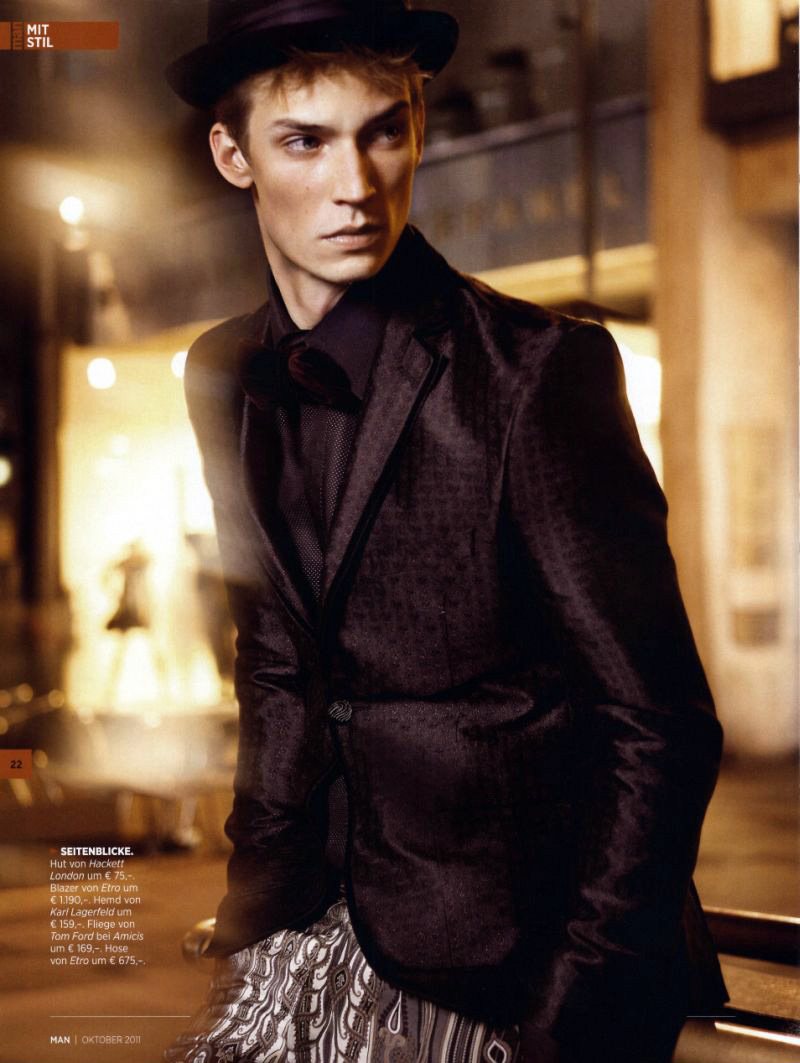 Philipp Bierbaum by Julia Saller for MAN Magazine – The Fashionisto