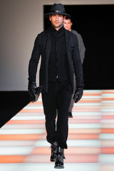 Emporio Armani Fall/Winter 2012 | Milan Fashion Week – The Fashionisto