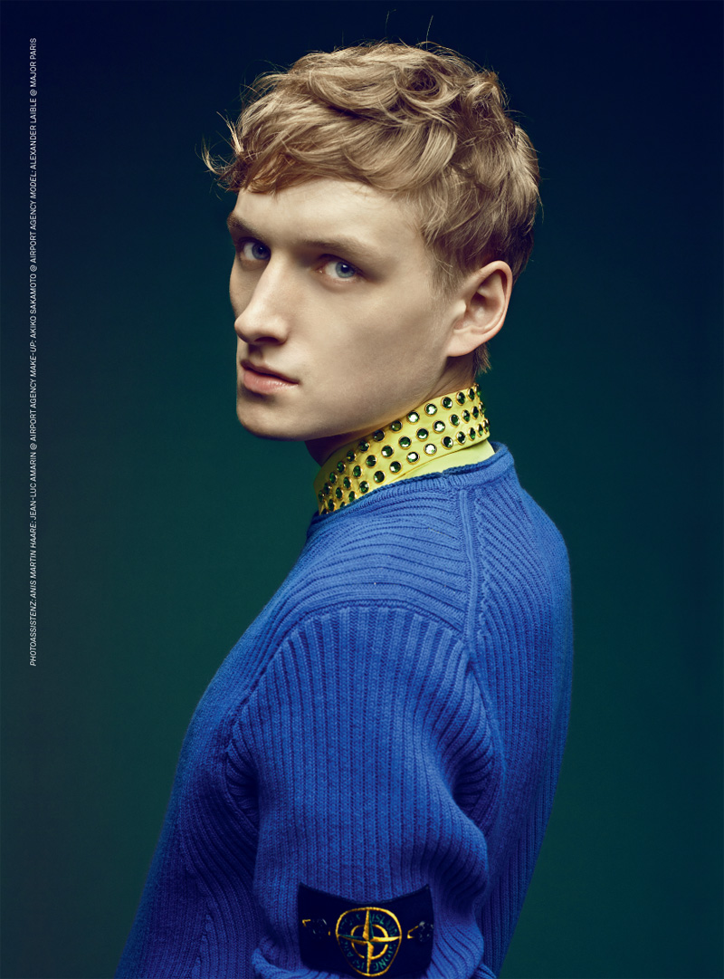 Alexander Laible by Errikos Andreou for L'Officiel Hommes Germany