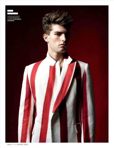 Paolo Anchisi & Julien Quevenne Play with Patterns for GQ Russia