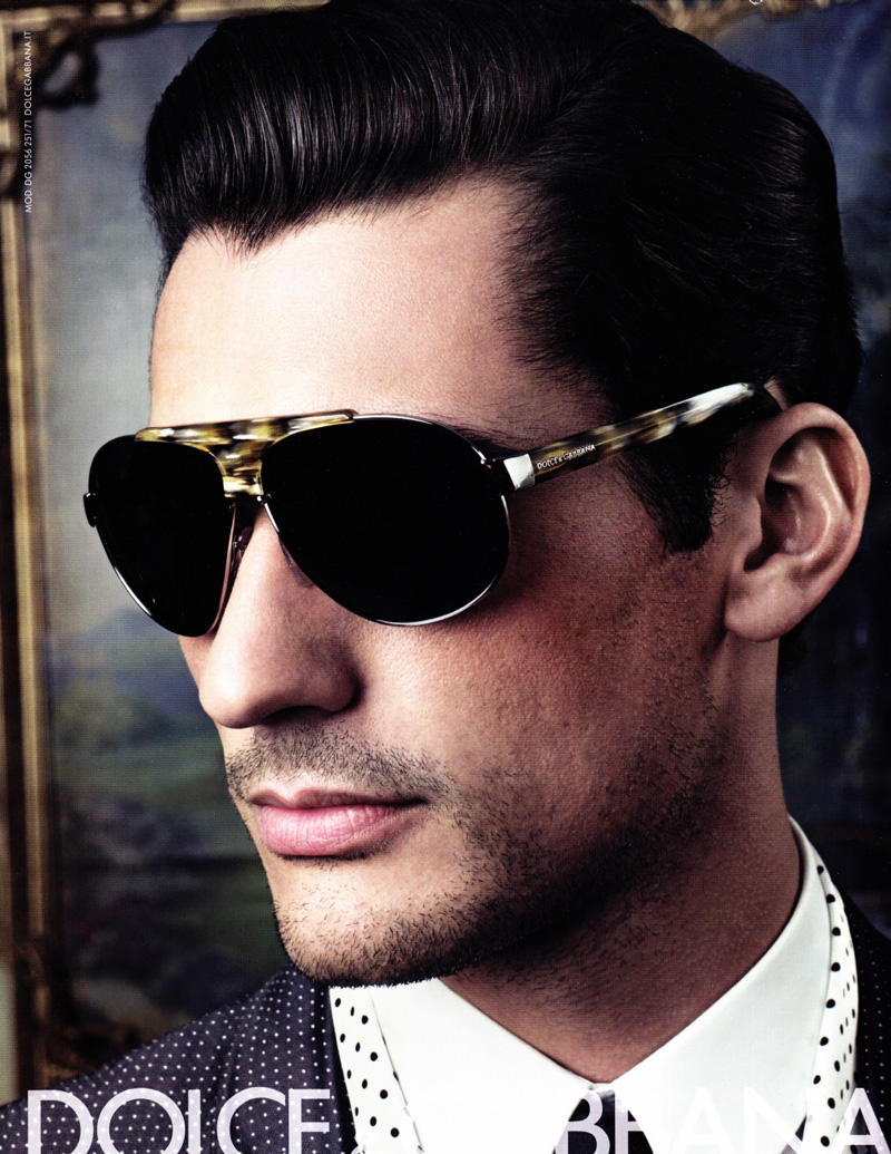 David Gandy for Dolce & Gabbana Spring 2009 Eyewear Campaign – The  Fashionisto
