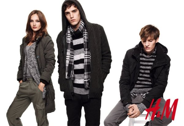 Josh Beech & Matvey Lykov for H&M Divided Get Warm Campaign