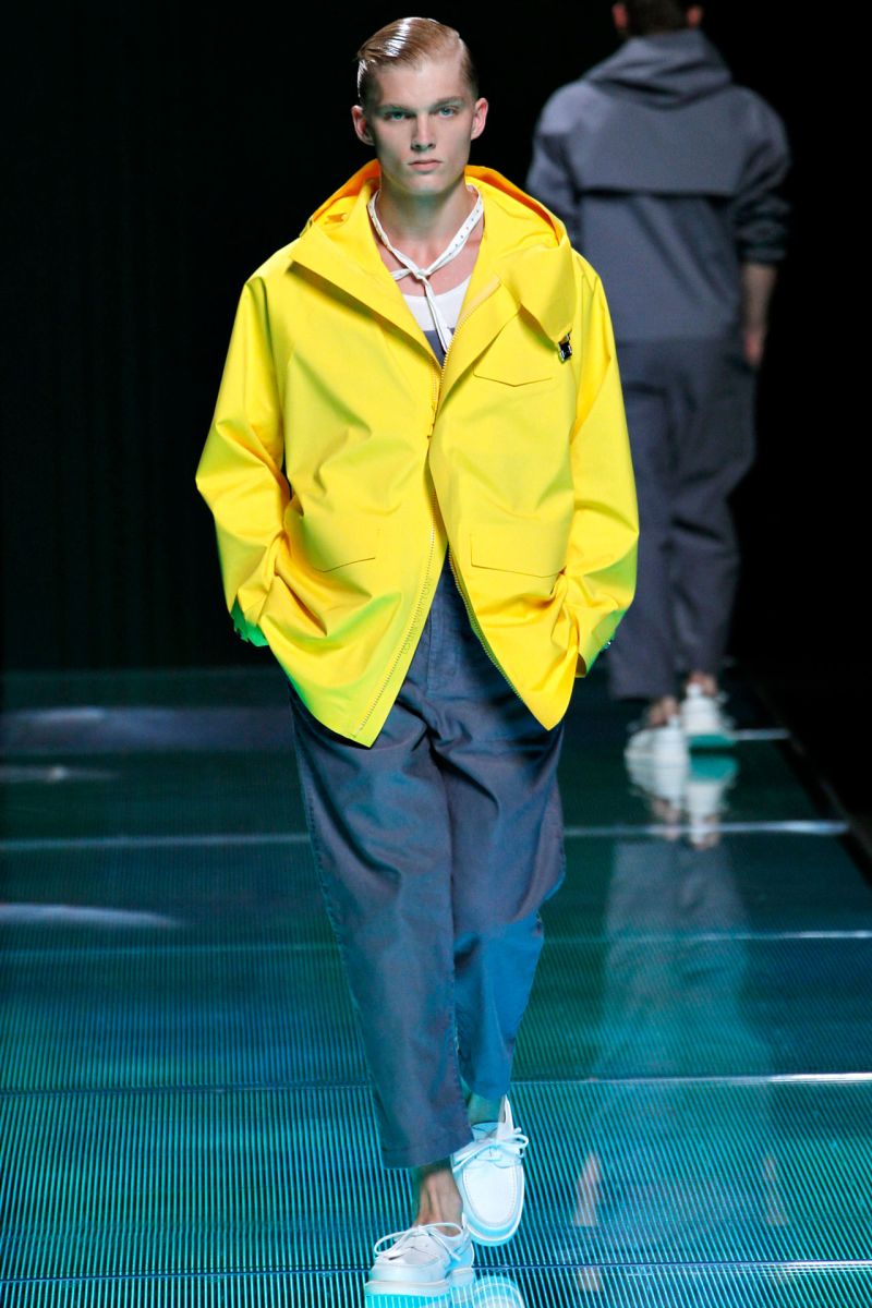 Mens Louis Vuitton Yellow Jacket