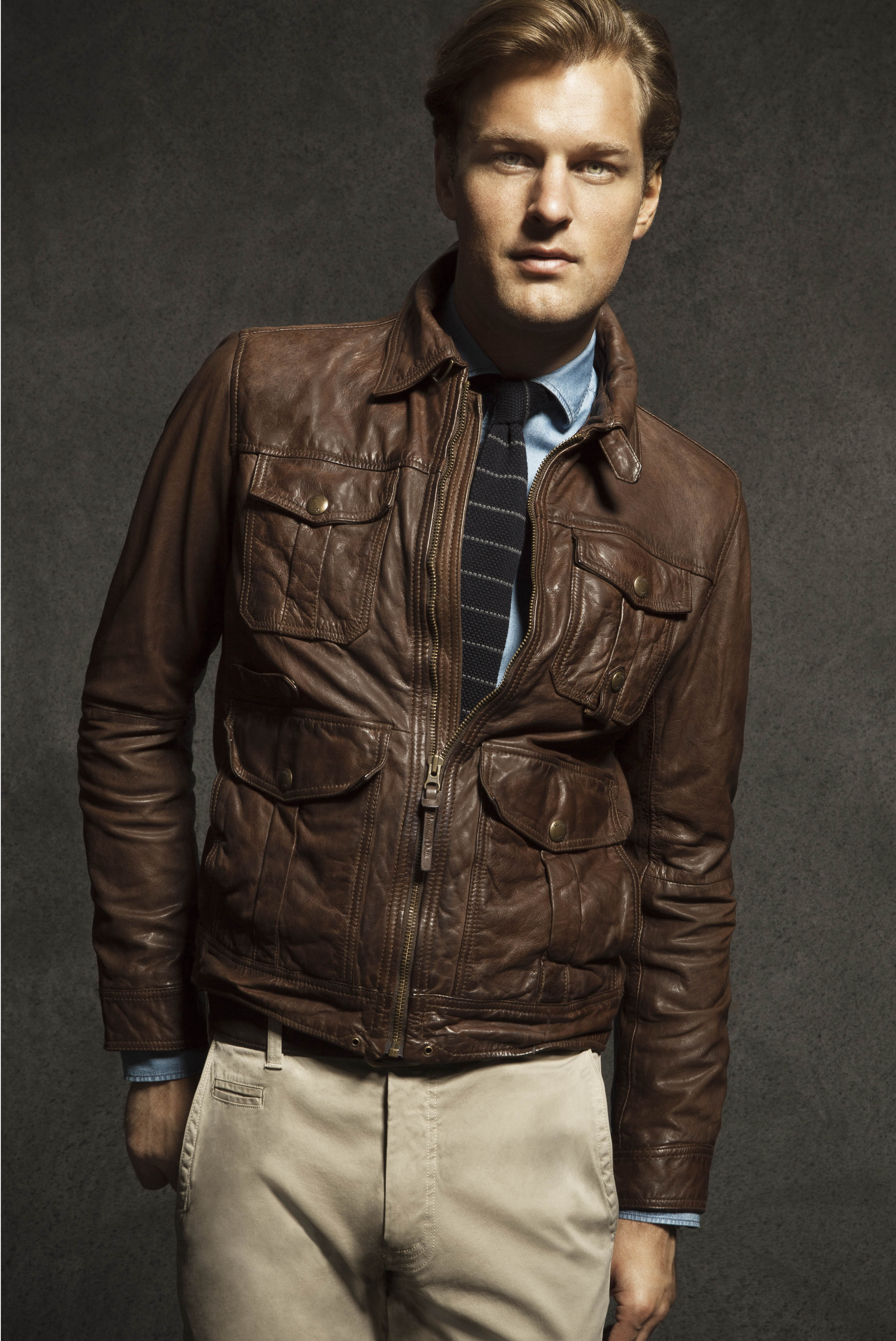 Doug Pickett is a Polished Gentleman for the Massimo Dutti August 2012 ...