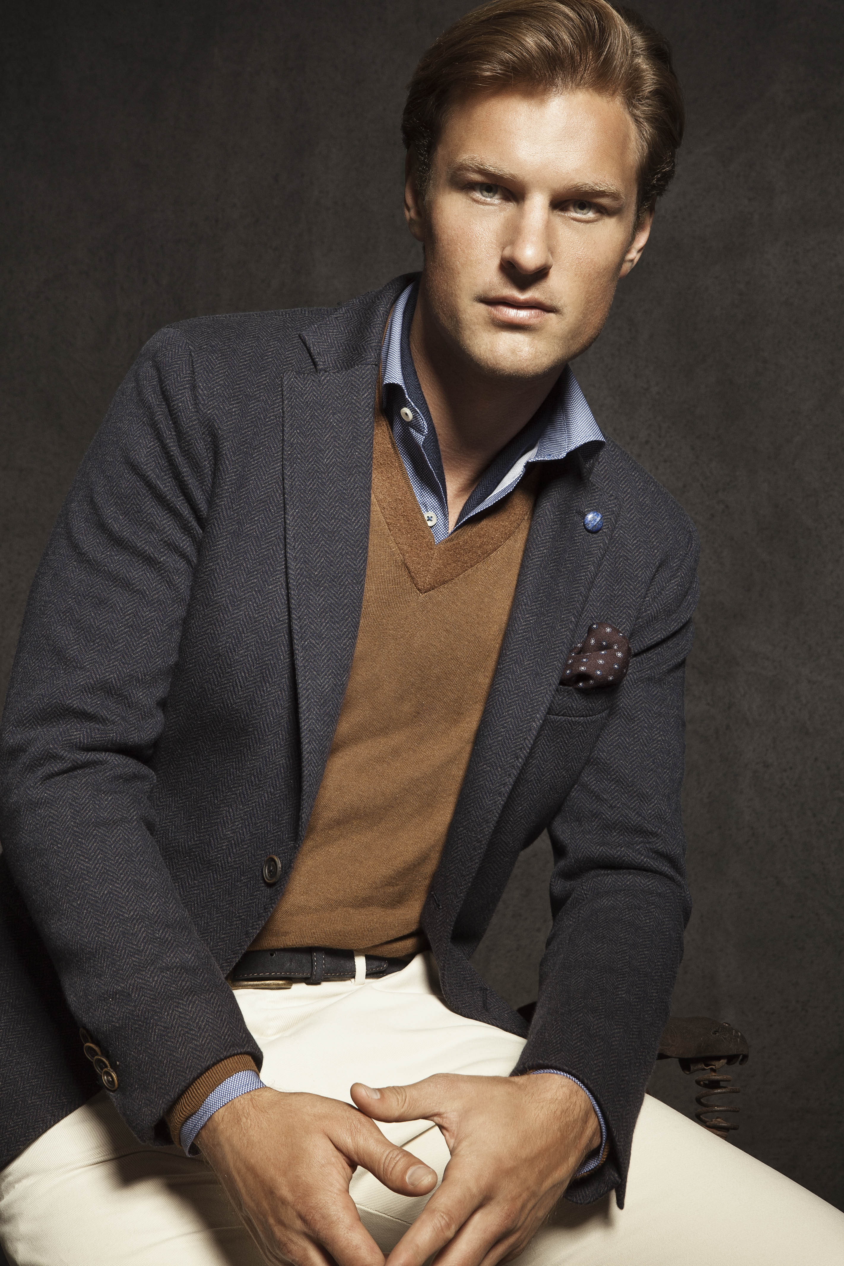 Doug Pickett is a Polished Gentleman for the Massimo Dutti August 2012 ...