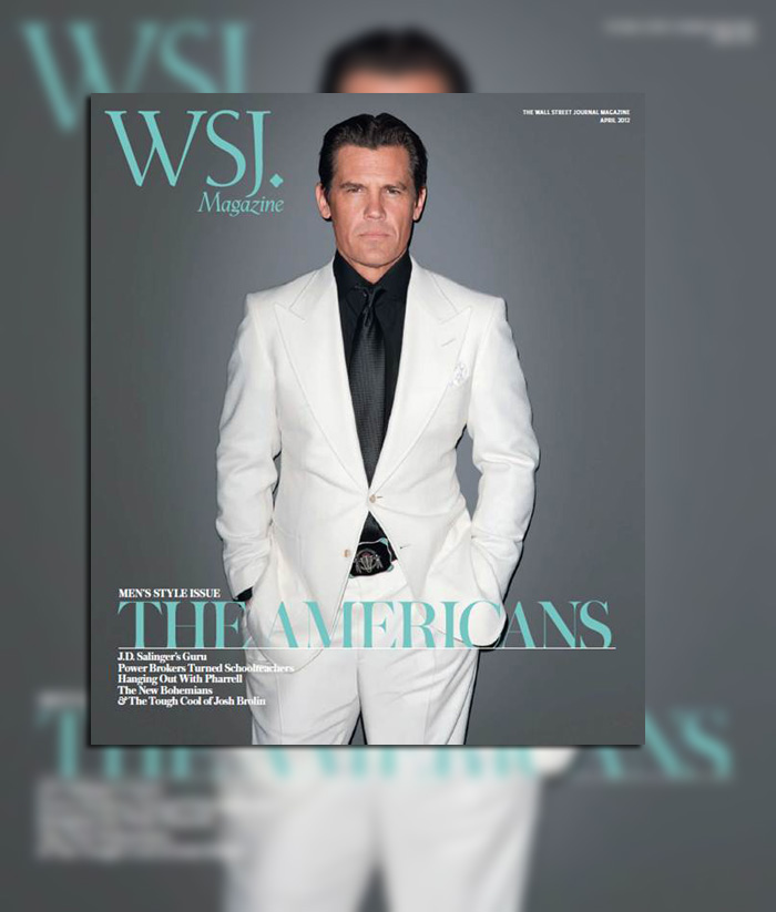 Josh Brolin by Terry Richardson for WSJ. Magazine