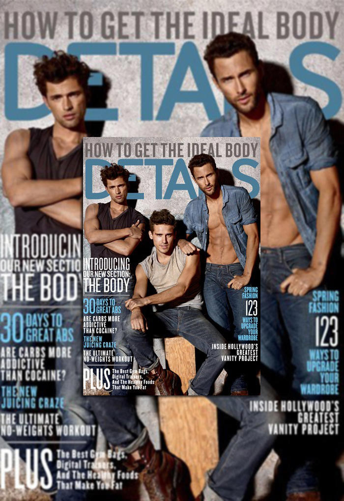 Arthur Kulkov, Noah Mills & Sean O’Pry for Details March 2011 Cover