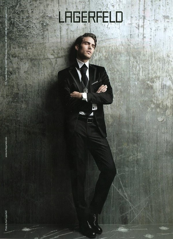 Jon Kortajarena for Lagerfeld Fall 2010 Campaign