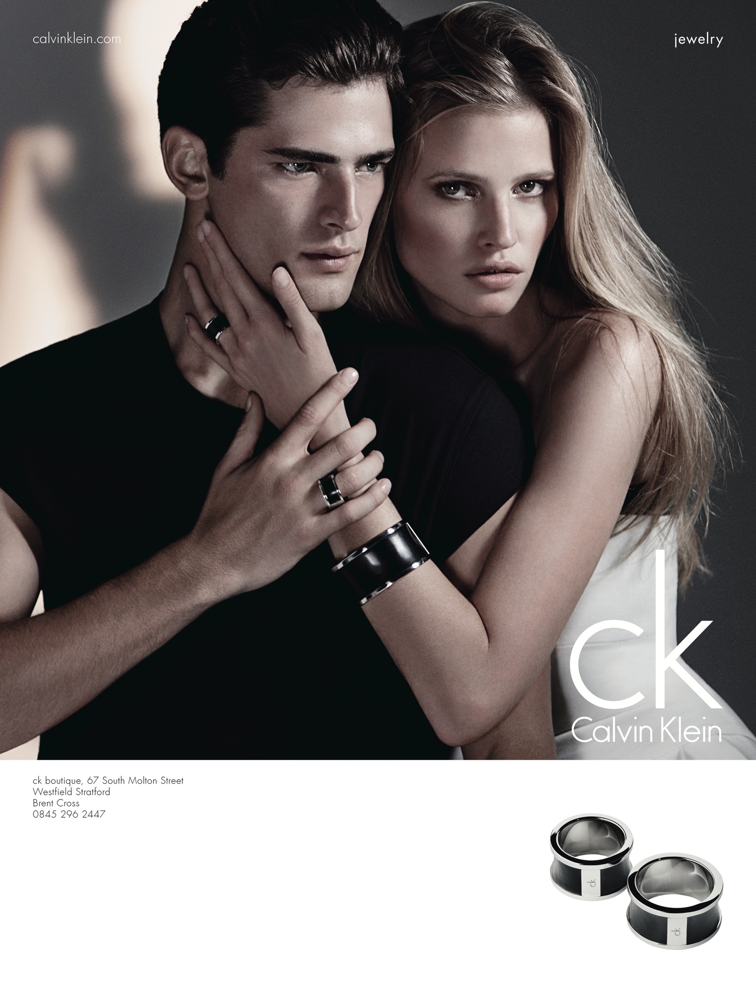 Sean O Pry Snags Ck Calvin Klein Fall Winter 2012 Jewels Campaign