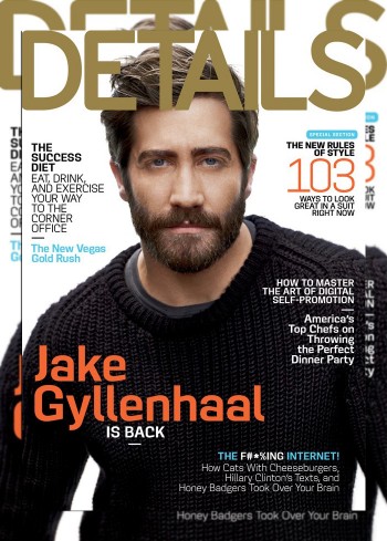 Jake Gyllenhaal Snags the September Cover of Details – The Fashionisto