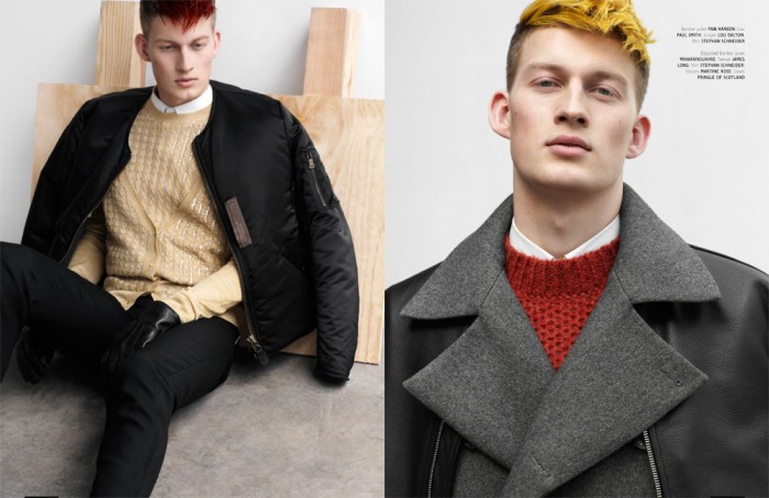 Bastian Thiery Controls Chaos for b Magazine – The Fashionisto