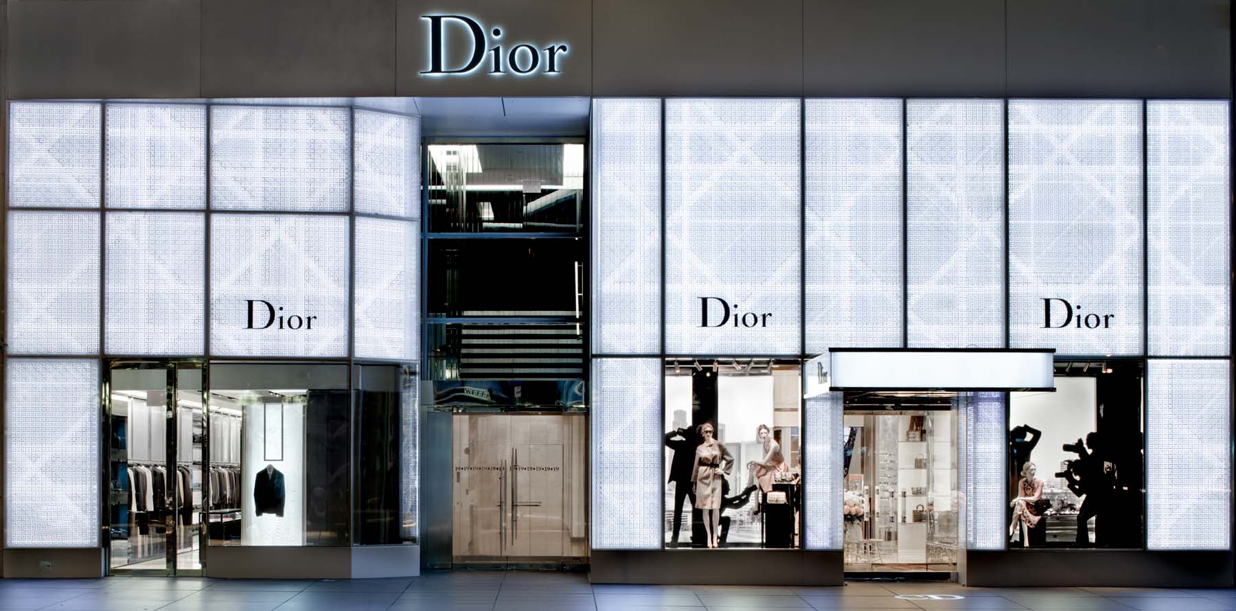 Christian Dior Shop at Dusk in 57th Street in New York Editorial Photo   Image of brand french 89595141