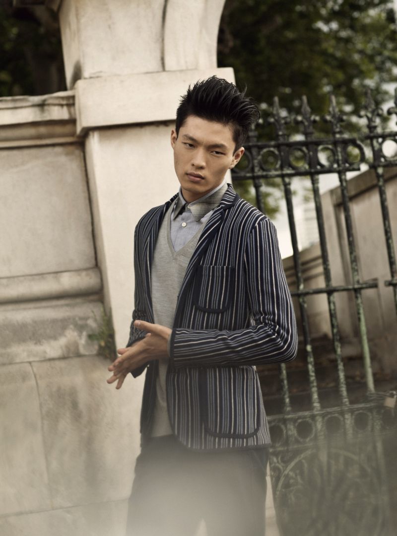 Satoshi Toda in 'Chasing Shadows' by Cameron McNee for Fashionisto ...