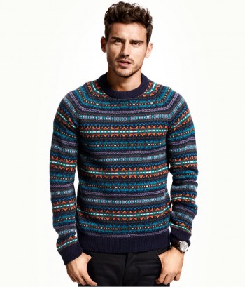 Arthur Kulkov Models H&M's Winter 2012 Styles - The Fashionisto