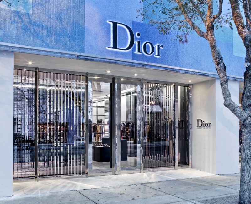 Dior Homme store in Miami, Florida