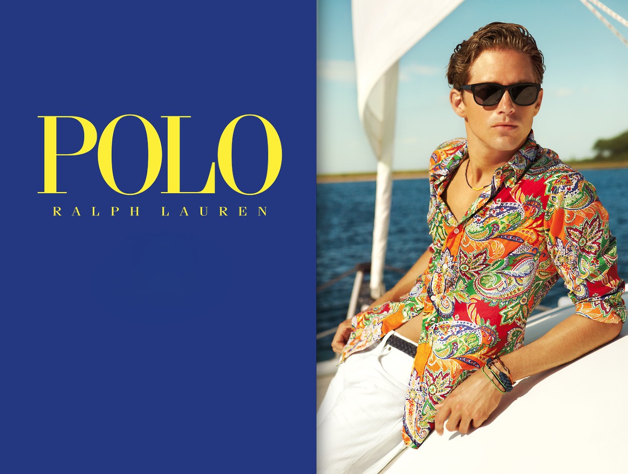 Travis Davenport & Kahari Mays Front Polo Ralph Lauren's Resort 2013 ...