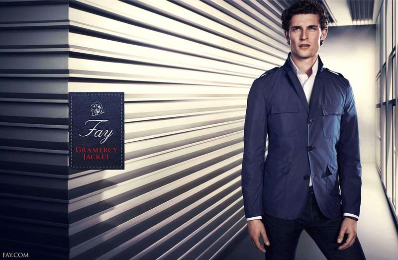 Wouter Peelen Stars in Fay's Spring/Summer 2013 Campaign – The Fashionisto