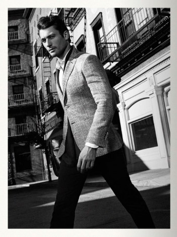 David Gandy Exudes Modern Refinement for Massimo Dutti's NYC Collection ...