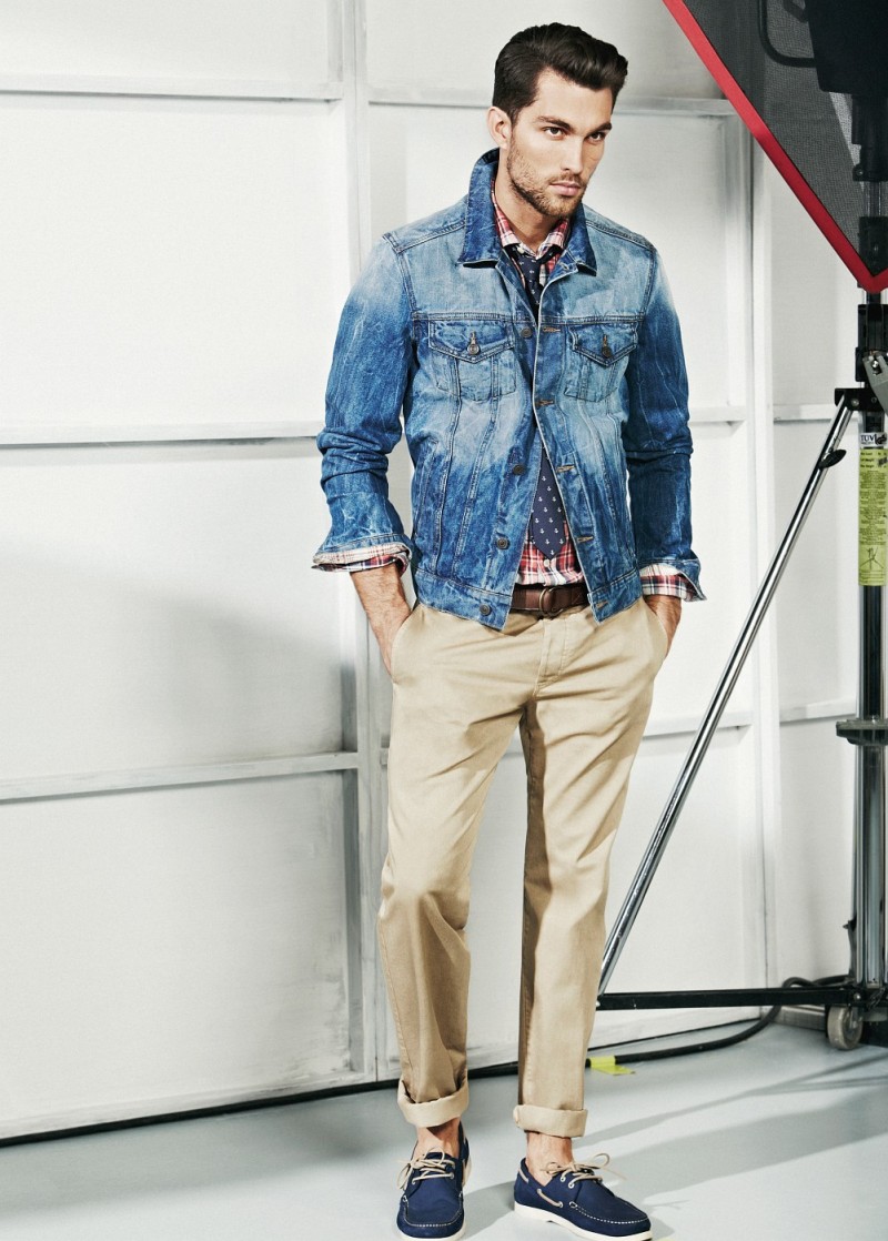 Tobias Sørensen Gets Ready for Spring in H.E. By Mango's Lookbook – The ...