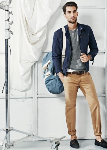 Tobias Sørensen Gets Ready for Spring in H.E. By Mango’s Lookbook ...