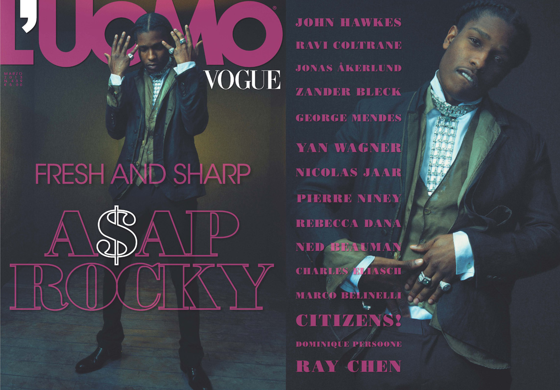A$AP Rocky Sports Louis Vuitton And Prada For Vogue – PAUSE Online
